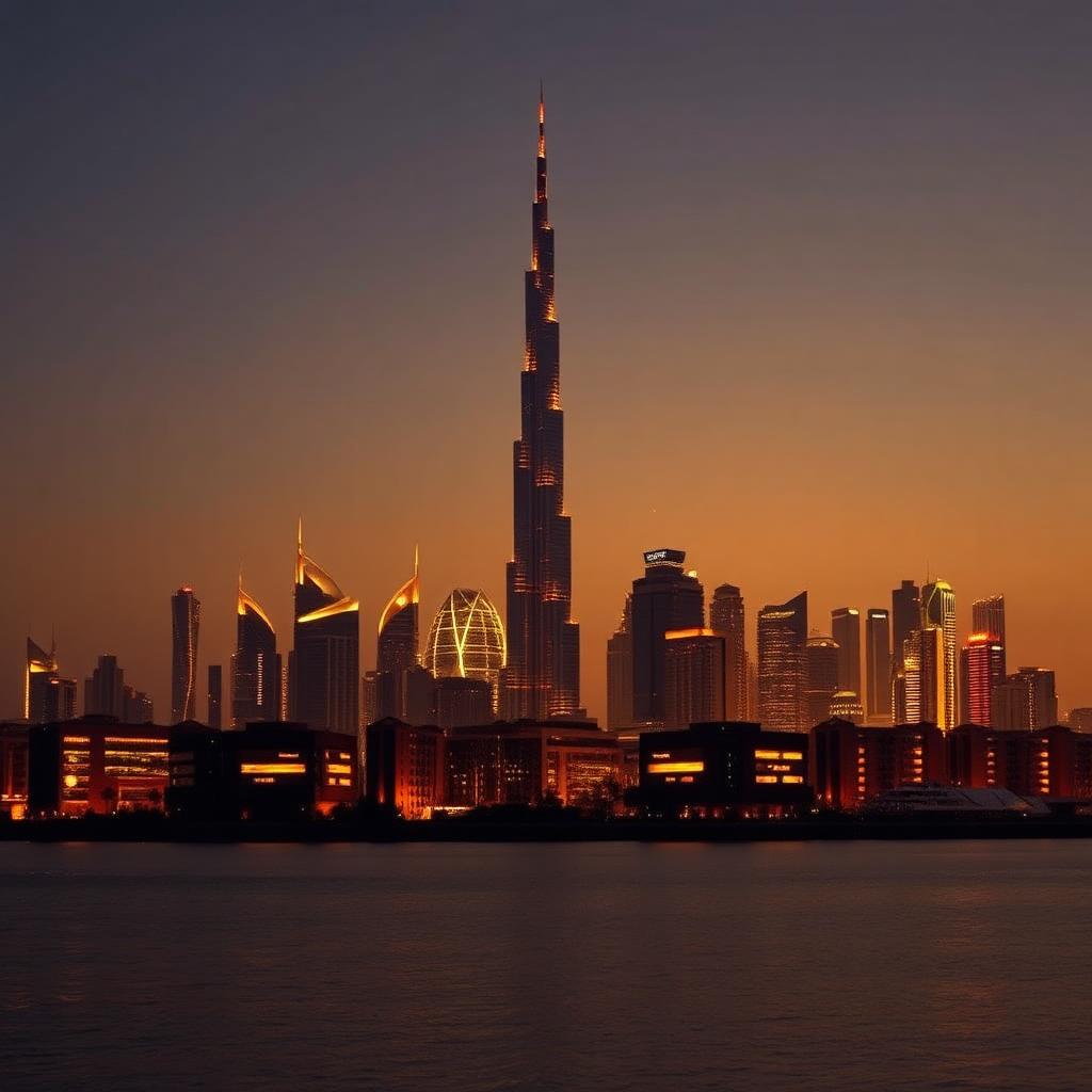 Skyline de Dubái